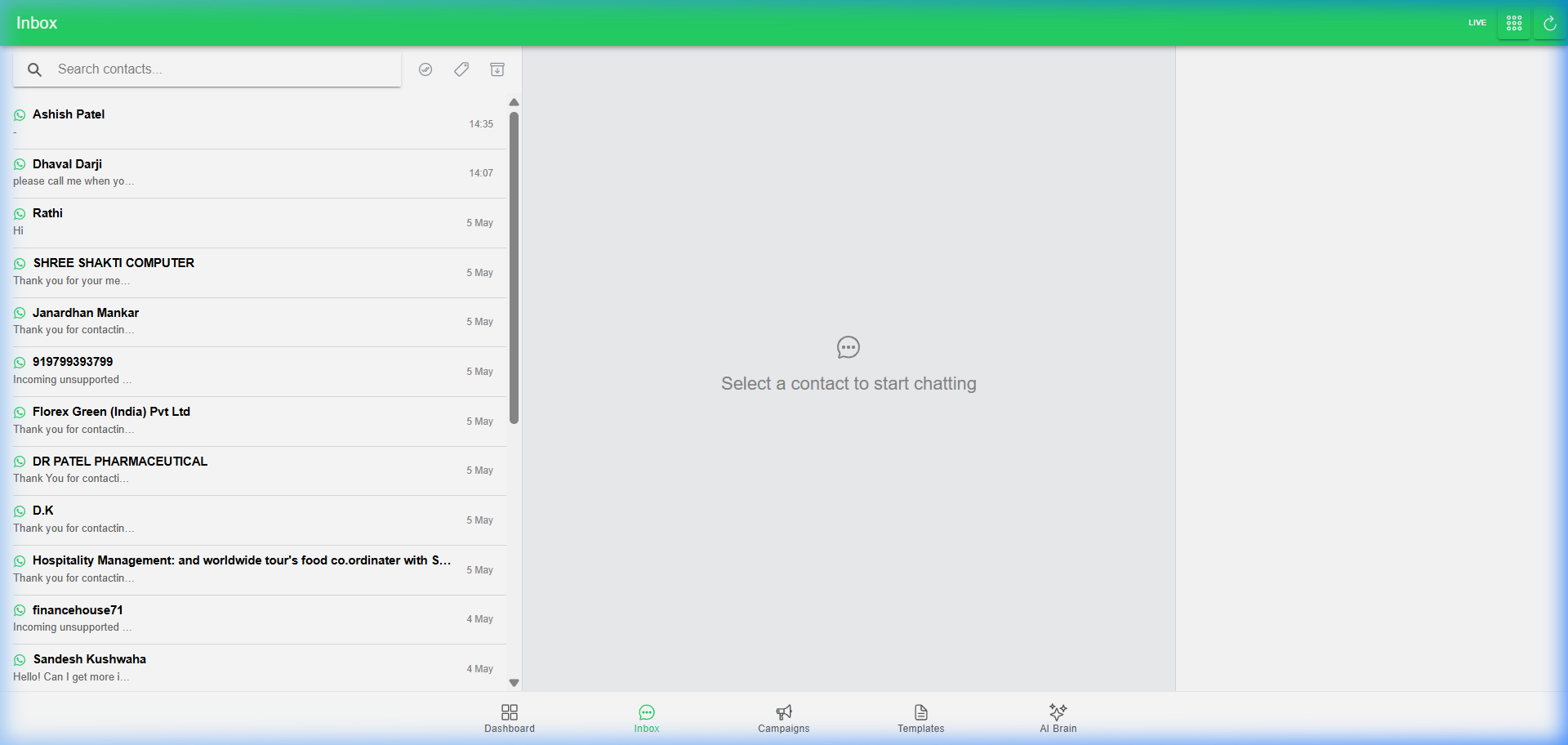 Omnichannel Inbox